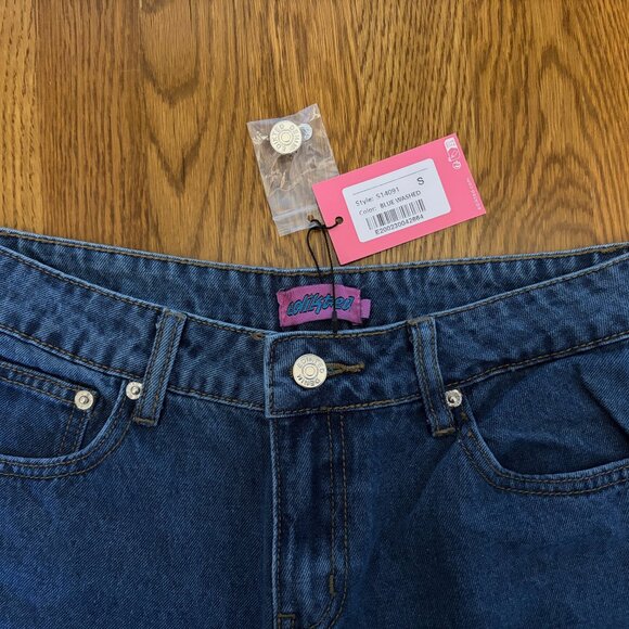 Raelynn Washed Low Rise Jeans - Picture 3 of 4